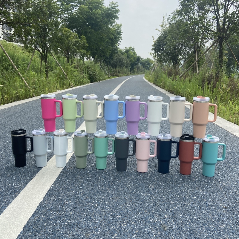 China RTS 40oz Generation 2 Non-sublimation Colorful Mug Free Shipping (25PCS)