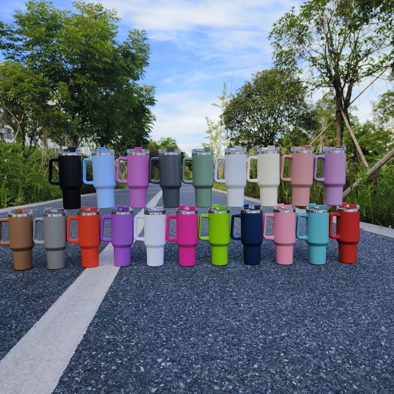 China RTS 40oz Non-sub Stainless Steel Colored Travel Mug (25PCS)