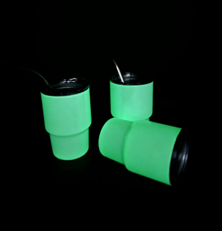NEW RTS 2oz Sublimation Glow in Dark Shot Glass Free Shipping (20pcs/50pcs)
