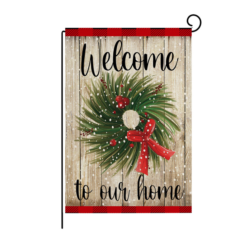 RTS 11.8*18.1inch Double Sided Garden Flag Free Shipping (without flag stand) (30PCS/50PCS)
