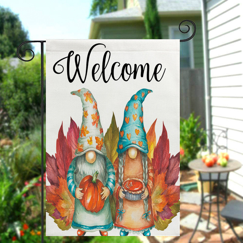 RTS 11.8*18.1inch Double Sided Garden Flag Free Shipping (without flag stand) (30PCS/50PCS)