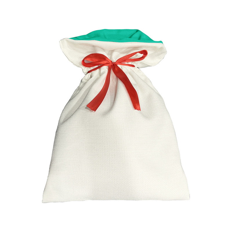 RTS Sublimation 15.7*19.6inch Christmas Gift Drawstring Bag Free Shipping (15PCS/30PCS)