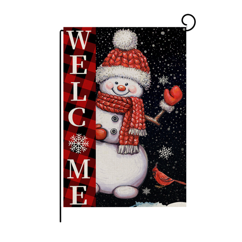 RTS 11.8*18.1inch Double Sided Garden Flag Free Shipping (without flag stand) (30PCS/50PCS)