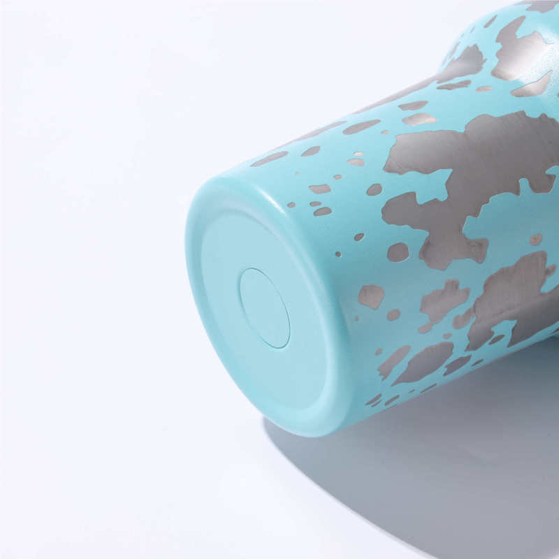 NEW China RTS 40oz Laser Cow Print Mug Free Shipping (12PCS/25PCS)