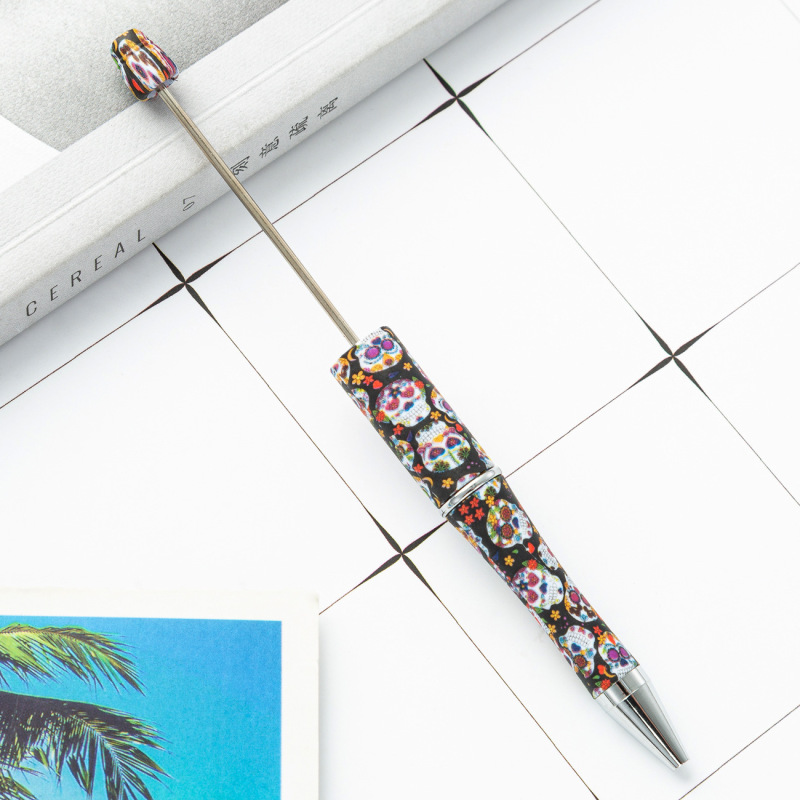 RTS 5.5inch  Length Beadable Pen Bulk Bead Ballpoint Pen Free Shipping (50pcs/100pcs)