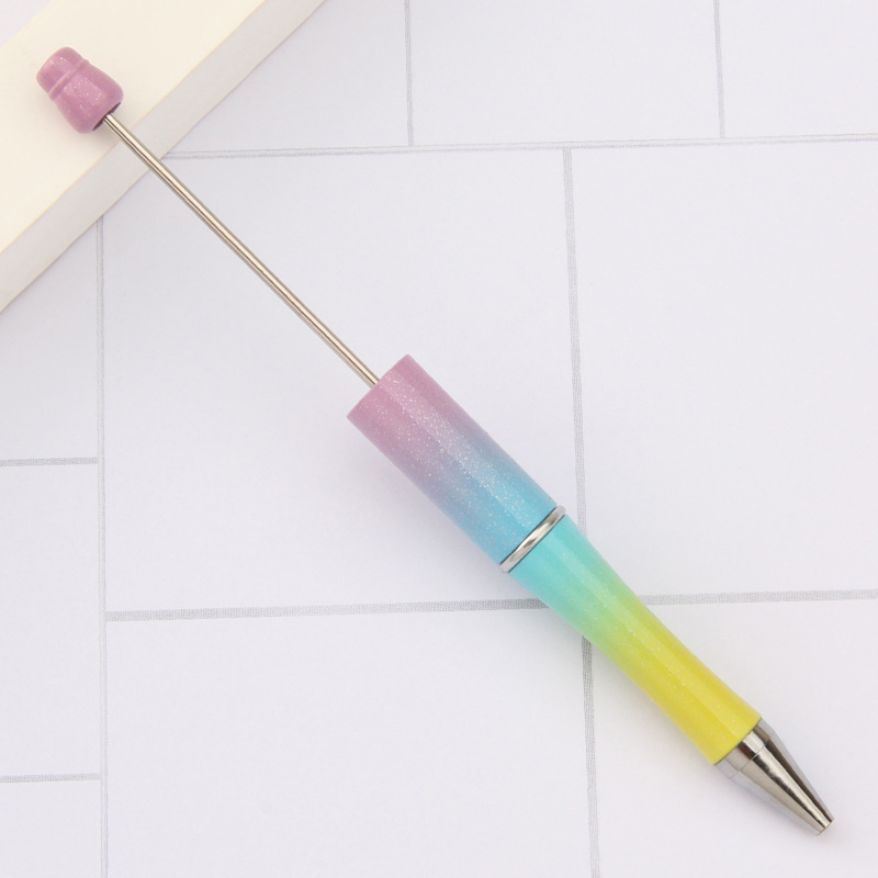 RTS 5.5inch Length Beadable Pen Bulk Bead Ballpoint Pen Free Shipping (50pcs/100pcs)