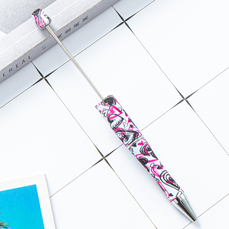 RTS 5.5inch  Length Beadable Pen Bulk Bead Ballpoint Pen Free Shipping (50pcs/100pcs)