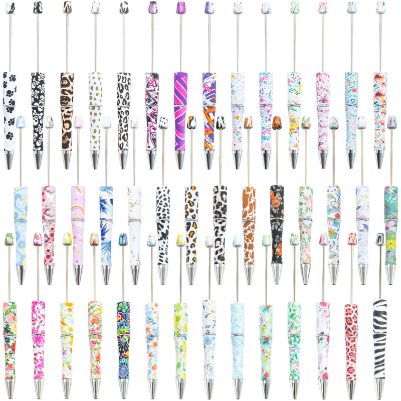 RTS 5.5inch  Length Beadable Pen Bulk Bead Ballpoint Pen Free Shipping (50pcs/100pcs)