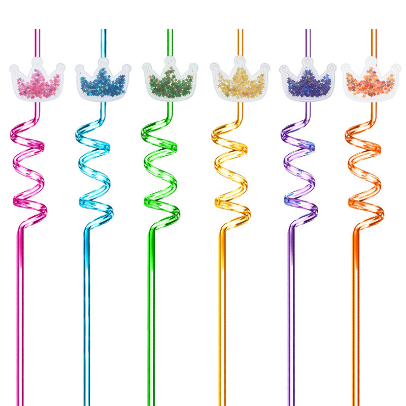 China RTS 10.6iinch (27cm) Reusable Cartoon Straw Free Shipping (50pcs/100pcs/200pcs)