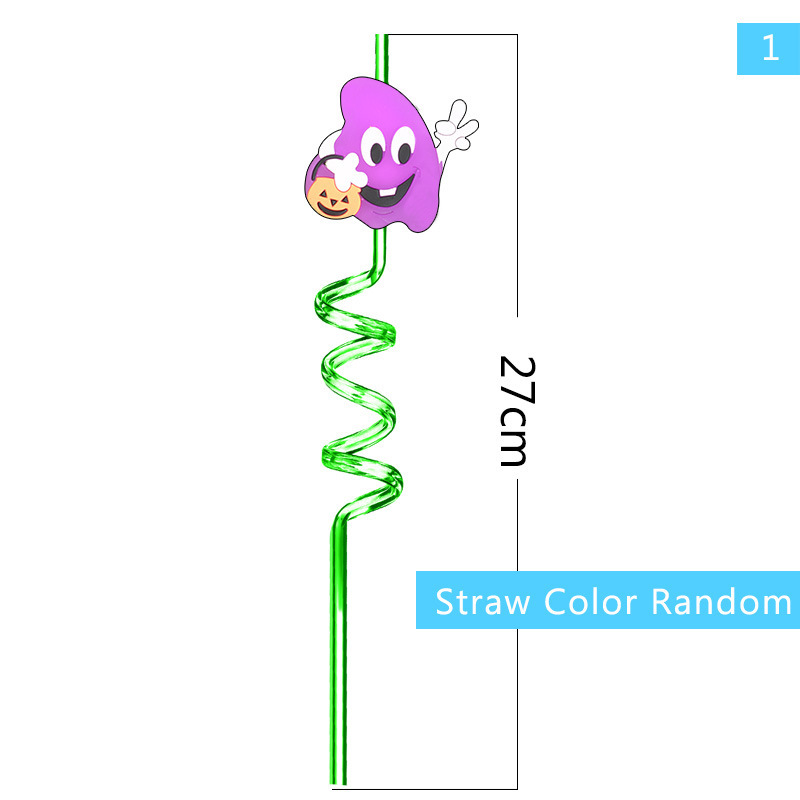 China RTS 10.6iinch (27cm) Reusable Cartoon Straw Free Shipping (50pcs/100pcs/200pcs)