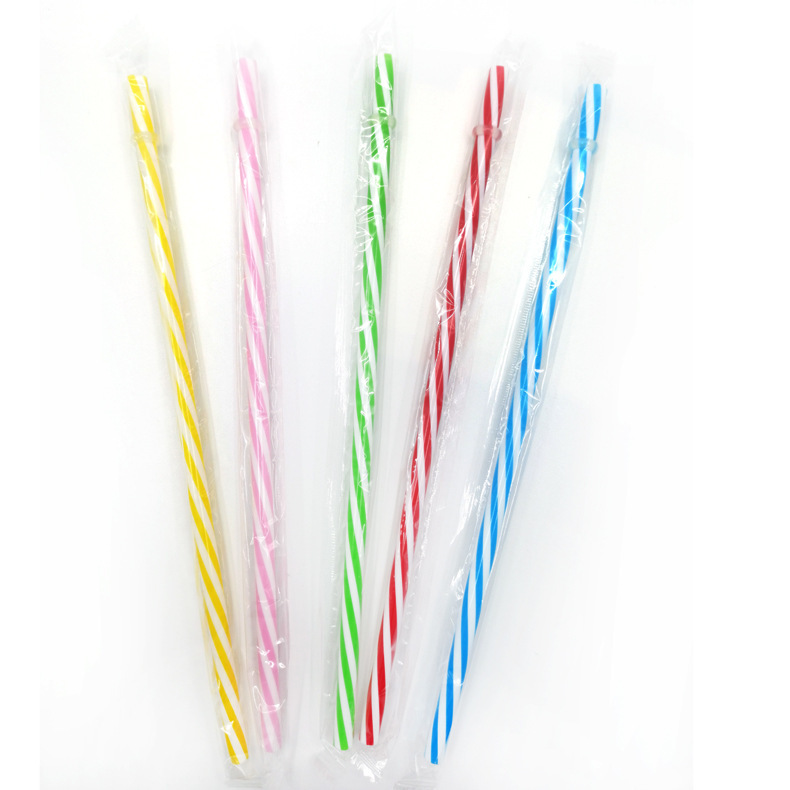 China RTS 10.6iinch (27cm) Colored Straw Free Shipping (100pcs/200pcs)
