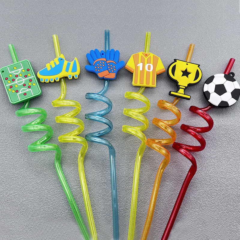 China RTS 10.6iinch (27cm) Reusable Cartoon Straw Free Shipping (50pcs/100pcs/200pcs)