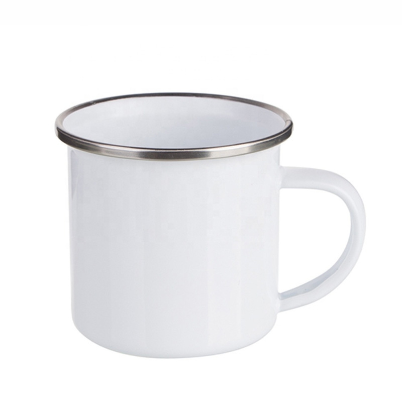 US RTS 11oz Sublimation Enamel Mug Free Shipping (48pcs)
