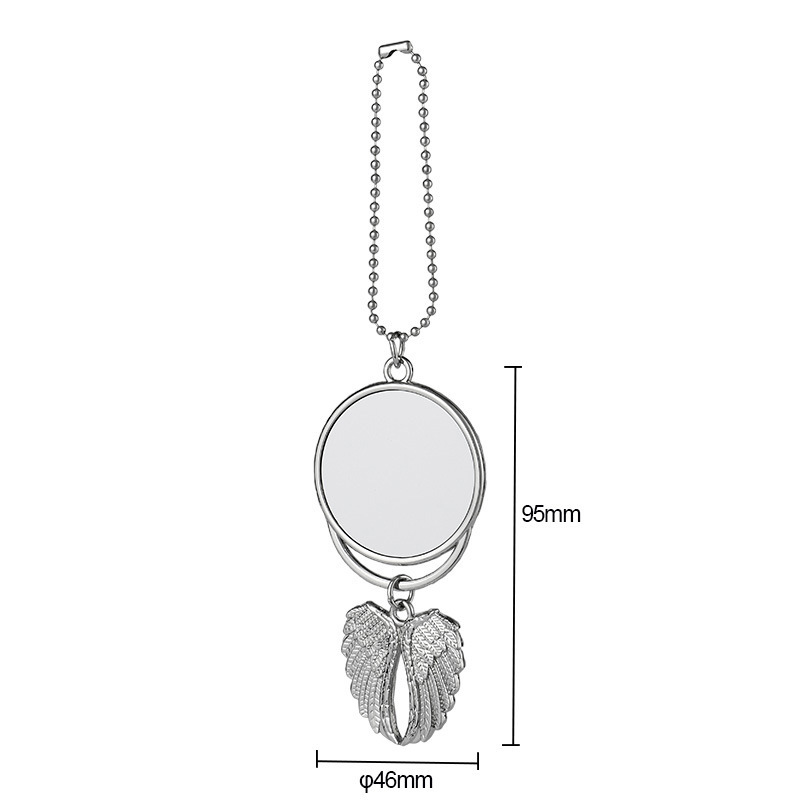NEW RTS Sublimation Blank Sample Pack for Car Pendant & Necklace Free Shipping (40pcs)