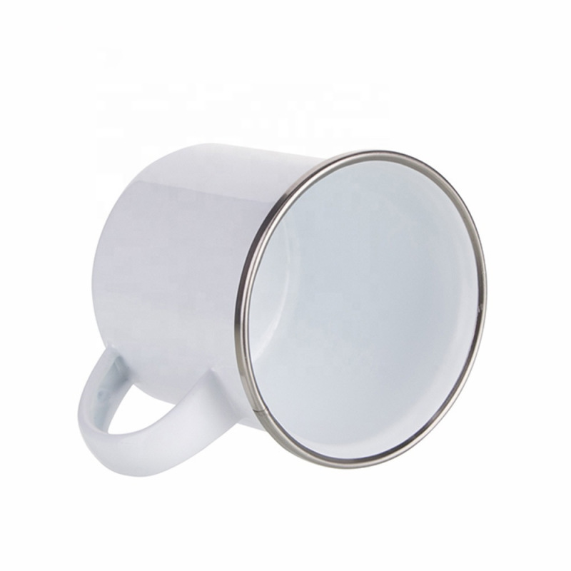 US RTS 11oz Sublimation Enamel Mug Free Shipping (48pcs)