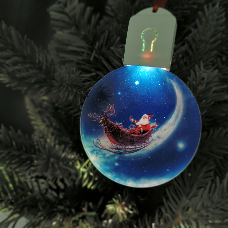 RTS Sublimation Blank Acrylic Lamp Pendant Free Shipping (30PCS)