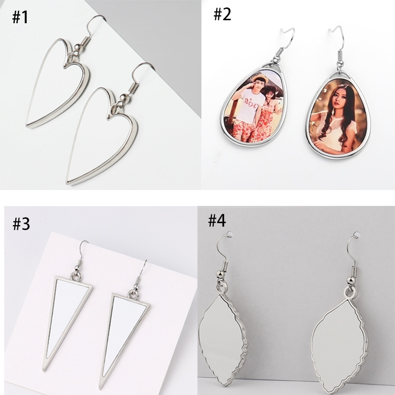 RTS Sublimation Blank Earrings Free Shipping (20pairs/40pairs)