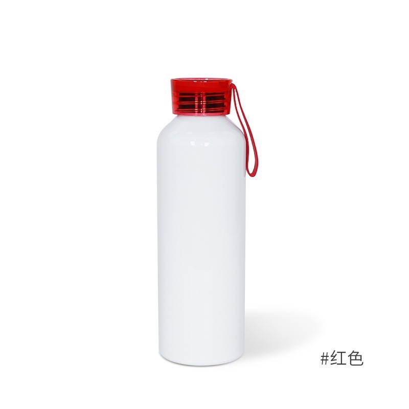 RTS US 750ml Sublimation Aluminum Water Bottle with Colored Lid Free Shipping (30PCS)