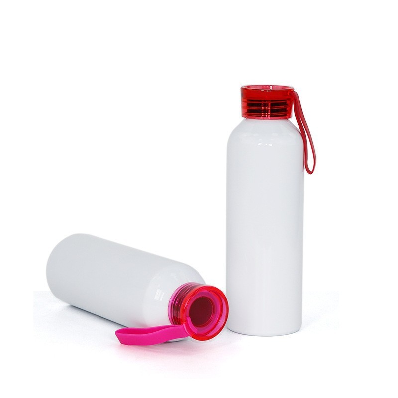 RTS US 750ml Sublimation Aluminum Water Bottle with Colored Lid Free Shipping (30PCS)