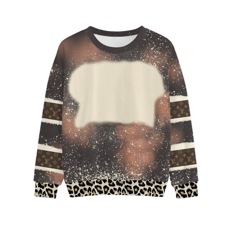 NEW Sublimation Bleached Long Sleeve Hoodies 95% Polyester Free Shipping(10pcs/30pcs)