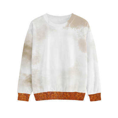 NEW Sublimation Bleached Long Sleeve Hoodies 95% Polyester Free Shipping(10pcs/30pcs)