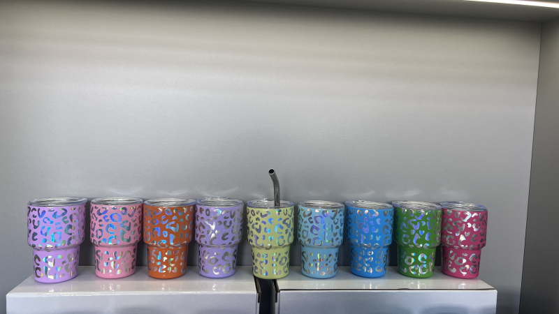 NEW RTS 2oz/3oz Sublimation Stainless Steel Shot Glass Mix Colors (20pcs/50pcs)