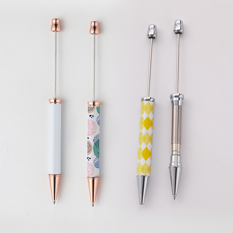 NEW RTS Sublimation Blank Beadable Pen Free Shipping (25pcs/50pcs)