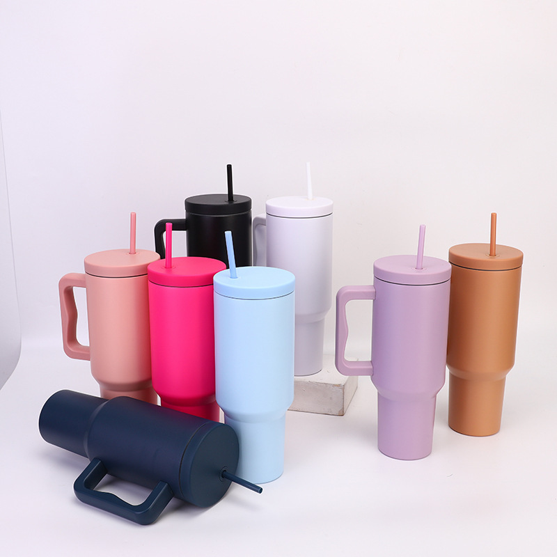 NEW China RTS 40oz H3.0 Powder Coated Mug Non-sublimation Free Shipping (12PCS/25PCS)