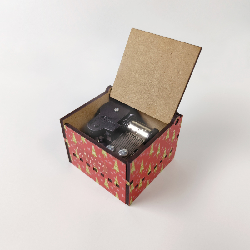 RTS Sublimation Blank Music Box Gift Free Shipping 1.8*2.2*2.3inch (10PCS/20PCS/30PCS)