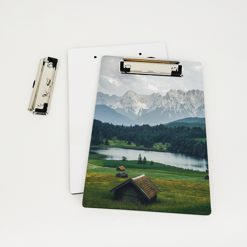RTS Sublimation Blank A4/A5 Clip Board MDF Free Shipping  (10PCS)
