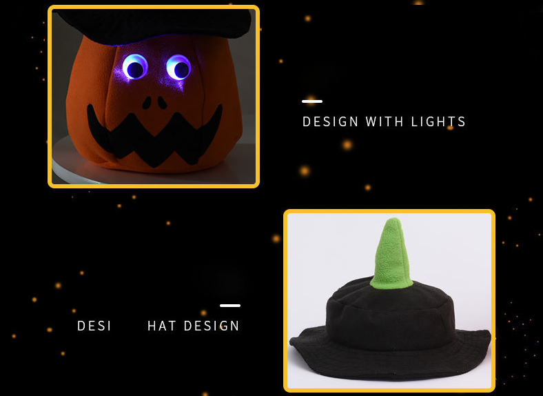 RTS Pumpkin Candy Bag with LED Light for Halloween Free Shipping (10PCS/20PCS/30PCS)