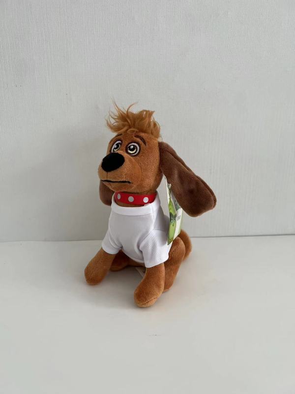 NEW RTS Grinch Doll with Sublimation Cloth Gift Decoration Free Shipping  (10PCS)