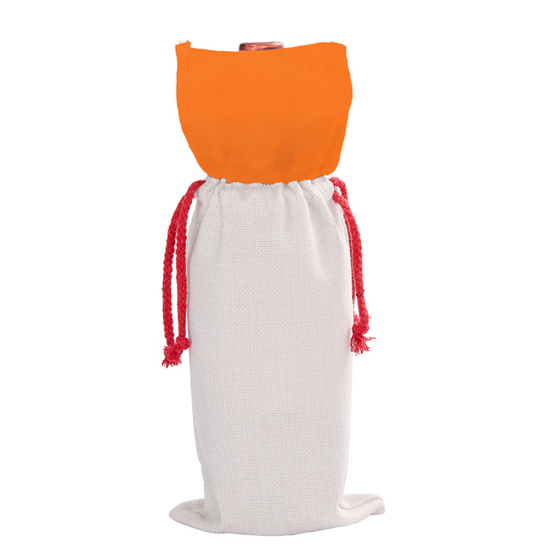 RTS Sublimation 5.9*14inch Canvas Wine Bag Free Shipping (20PCS)