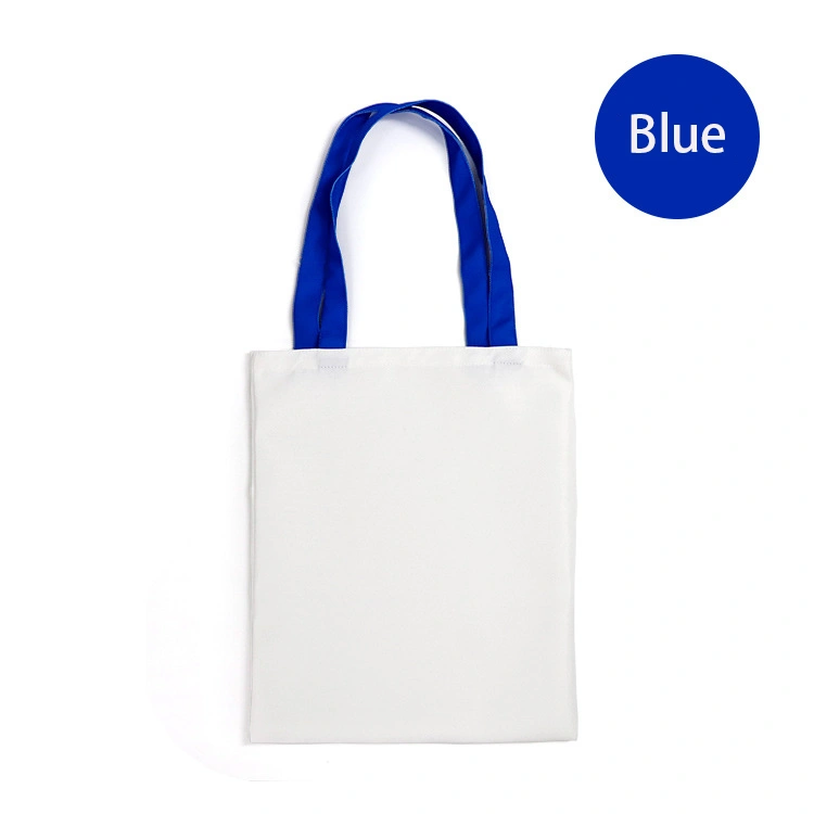 RTS Sublimation Blank Canvas Bag Tote Free Shipping 14.5*11.7inch (10PCS/20PCS/30PCS)