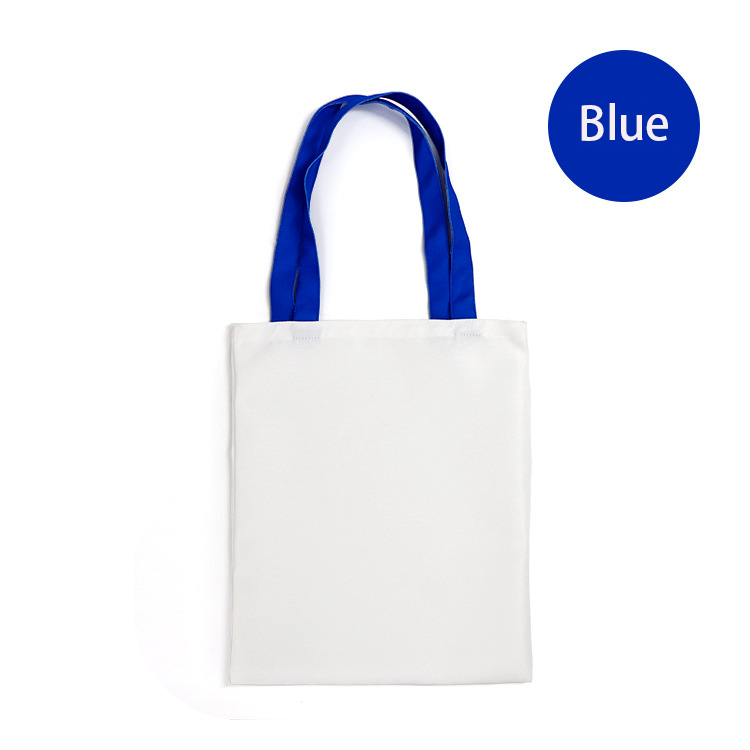RTS Sublimation Blank Canvas Bag Tote Free Shipping 14.5*11.7inch (10PCS/20PCS/30PCS)
