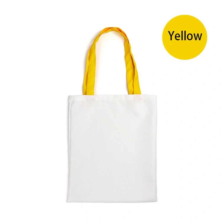 RTS Sublimation Blank Canvas Bag Tote Free Shipping 14.5*11.7inch (10PCS/20PCS/30PCS)