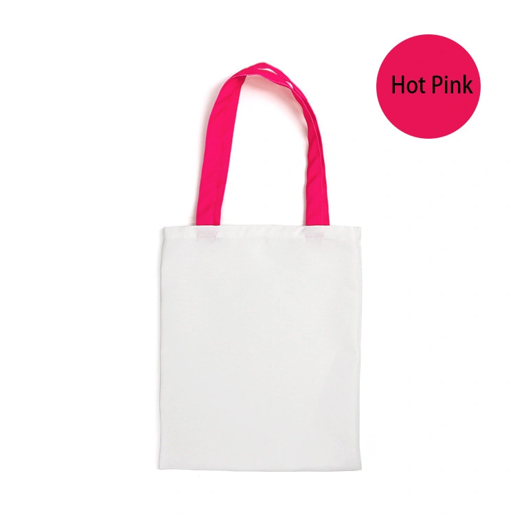RTS Sublimation Blank Canvas Bag Tote Free Shipping 14.5*11.7inch (10PCS/20PCS/30PCS)