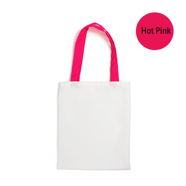RTS Sublimation Blank Canvas Bag Tote Free Shipping 14.5*11.7inch (10PCS/20PCS/30PCS)