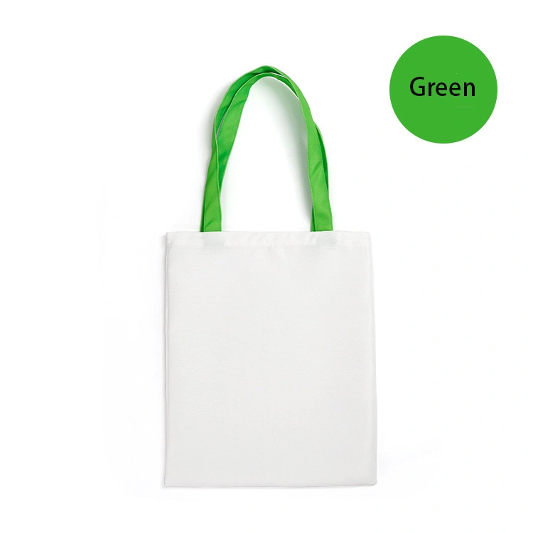 RTS Sublimation Blank Canvas Bag Tote Free Shipping 14.5*11.7inch (10PCS/20PCS/30PCS)