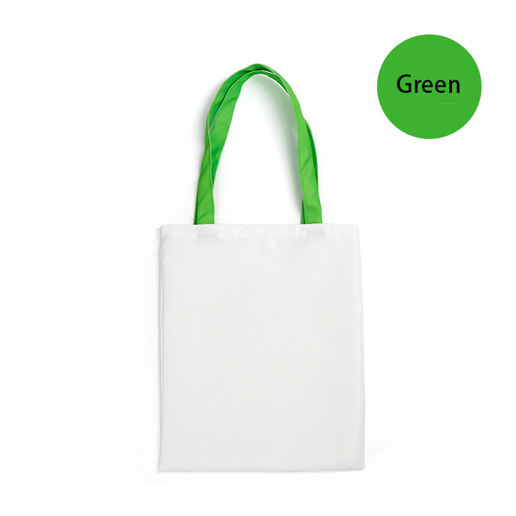 RTS Sublimation Blank Canvas Bag Tote Free Shipping 14.5*11.7inch (10PCS/20PCS/30PCS)