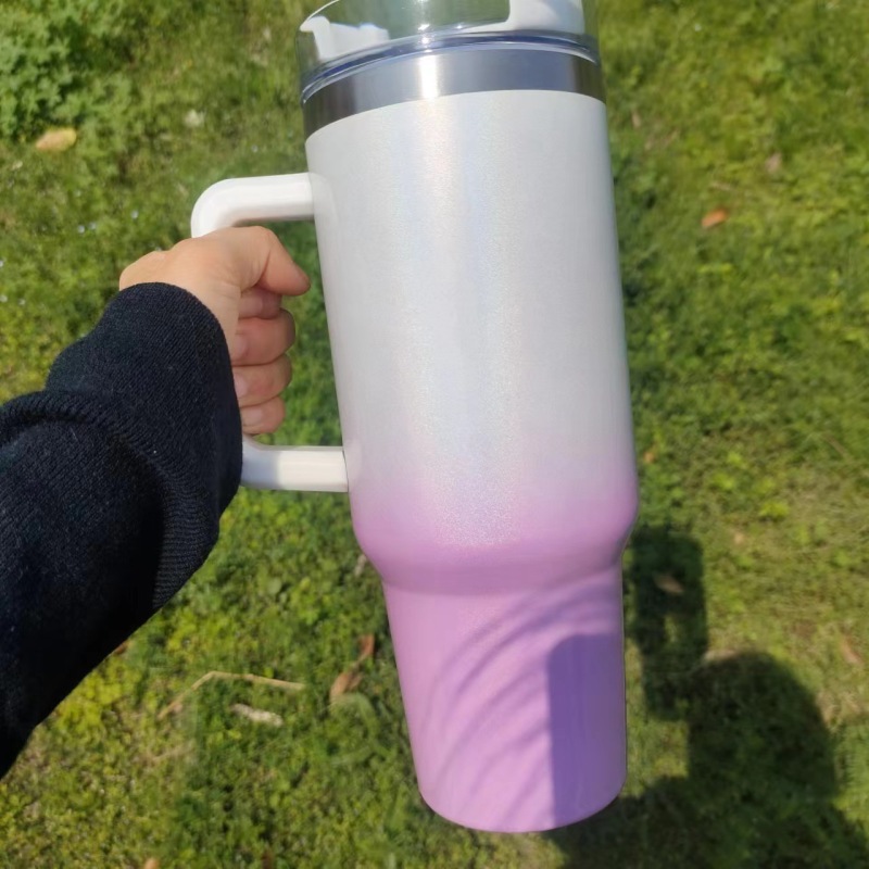 NEW China RTS 40oz Sublimation Ombre Mug Free Shipping (12PCS/25PCS)