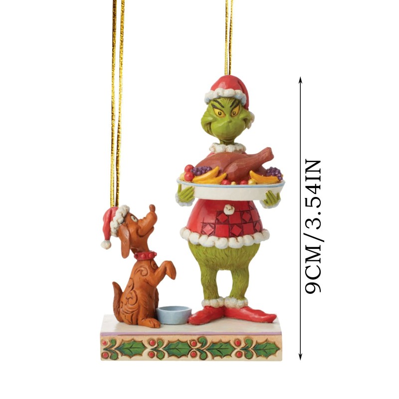 NEW RTS Grinch Pendant Decoration for Christmas Free Shipping (50PCS)