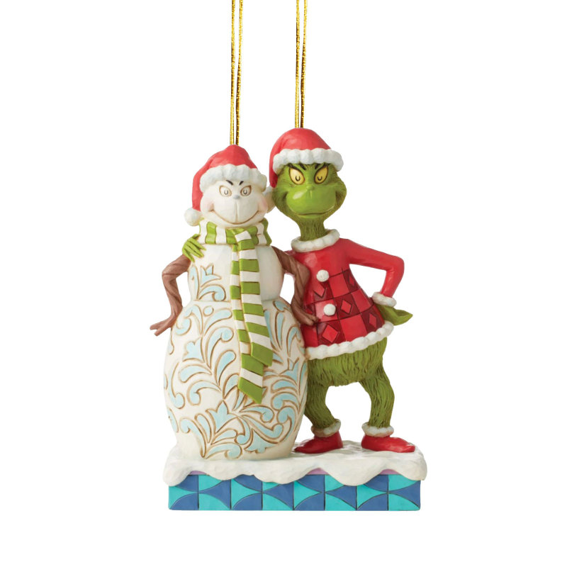 NEW RTS Wood Grinch Pendant Decoration for Christmas Free Shipping (50PCS)