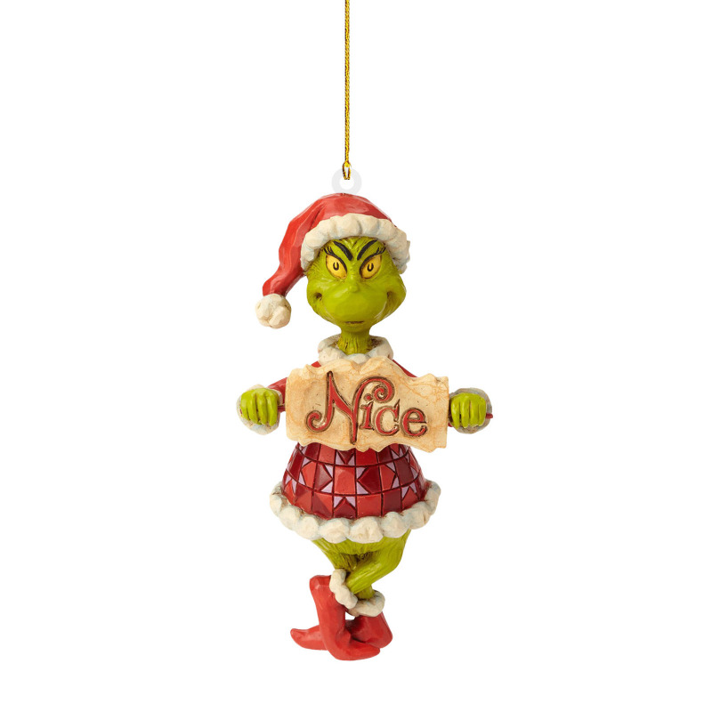 NEW RTS Acrylic Grinch Pendant Decoration for Christmas Free Shipping (50PCS)
