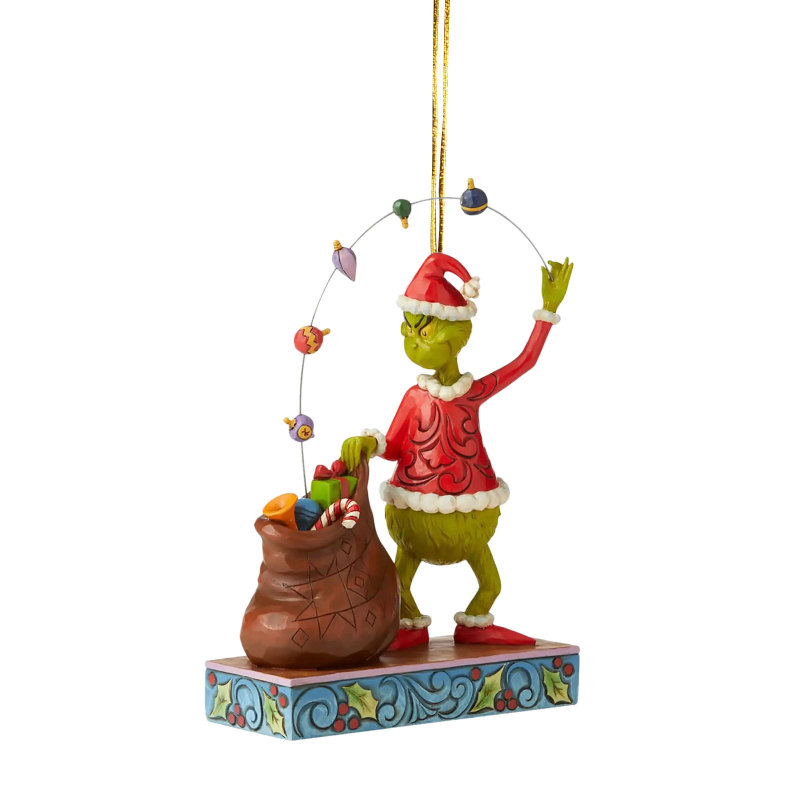 NEW RTS Wood Grinch Pendant Decoration for Christmas Free Shipping (50PCS)