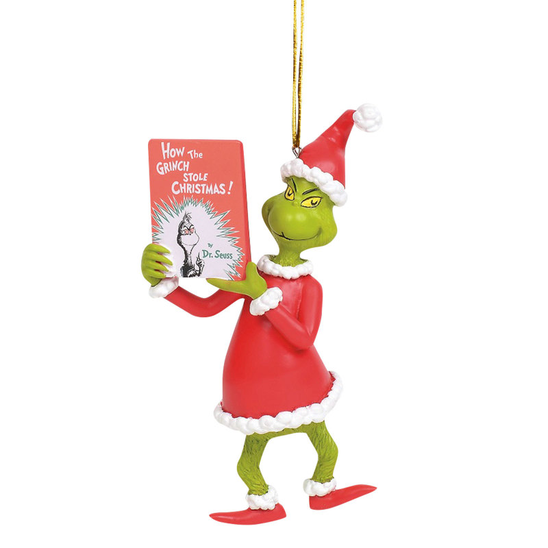 NEW RTS Grinch Pendant Decoration for Christmas Free Shipping (50PCS)