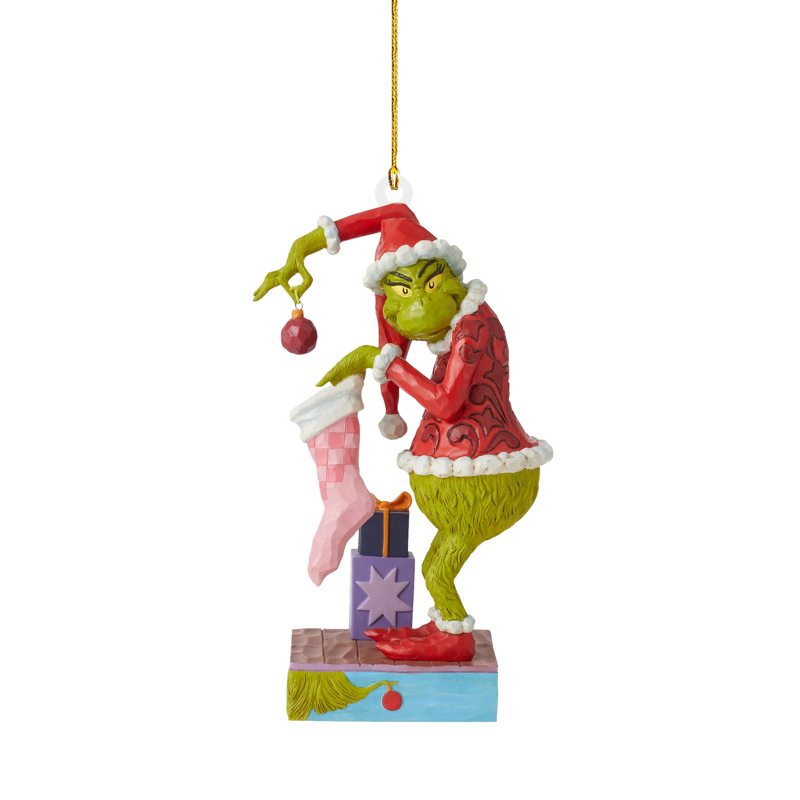 NEW RTS Acrylic Grinch Pendant Decoration for Christmas Free Shipping (50PCS)