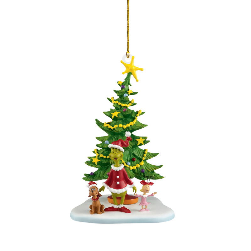 NEW RTS Acrylic Grinch Pendant Decoration for Christmas Free Shipping (50PCS)