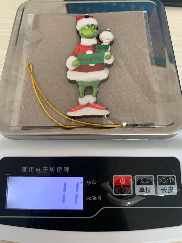 NEW RTS Grinch Pendant Decoration for Christmas Free Shipping (50PCS)