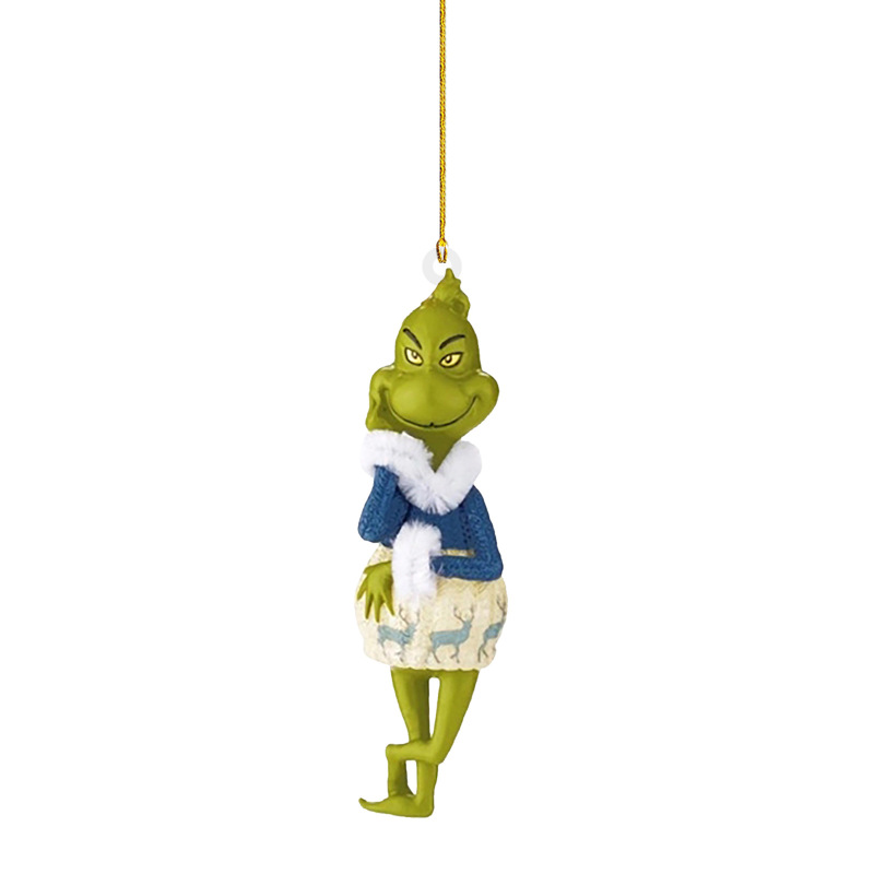 NEW RTS Acrylic Grinch Pendant Decoration for Christmas Free Shipping (50PCS)